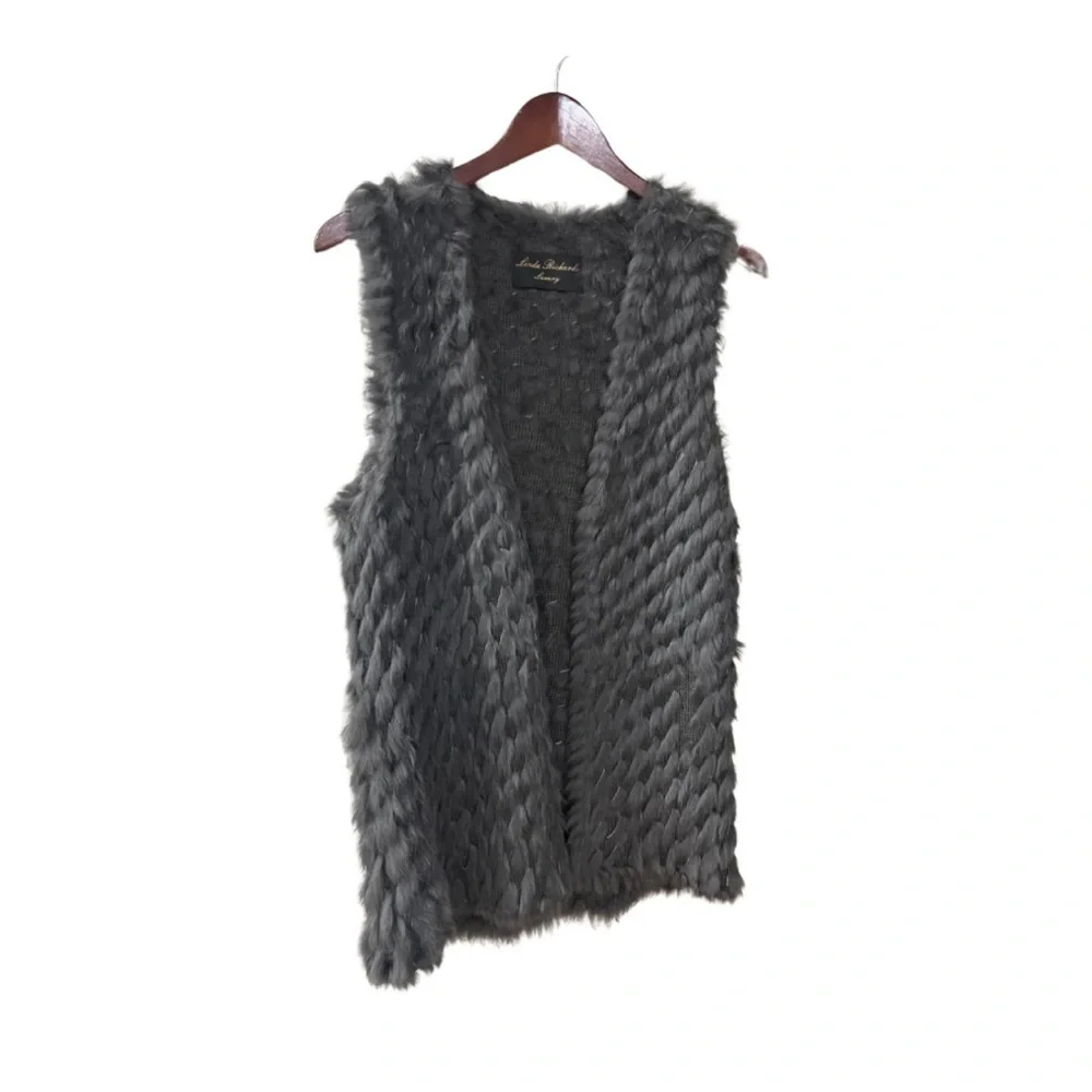Linda Richards Luxury 100% Rabbit Women’s Vest Size S